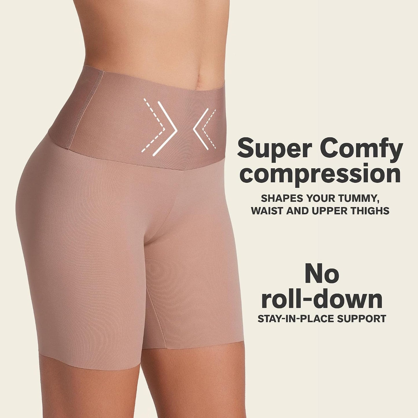 SheSoul SecondSkin Shaping Shorts